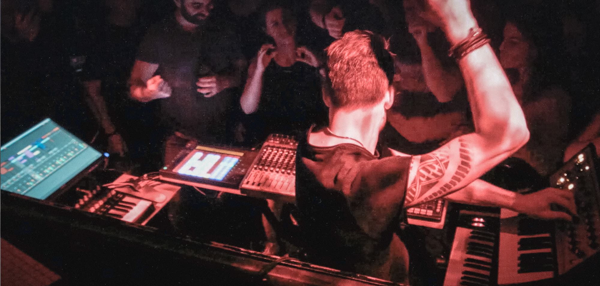 Tim Penner during Radio Silence Live, 2018